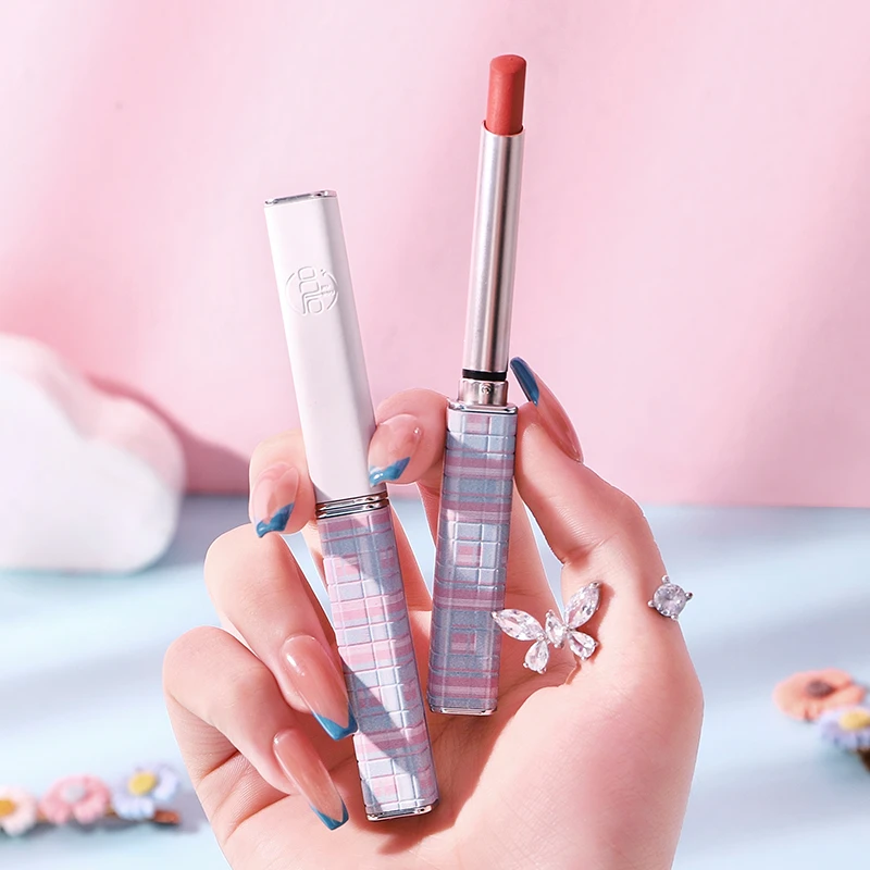 吕后JK风格不沾杯不掉色口红丝绒哑光持久不脱色学生防水显白上色