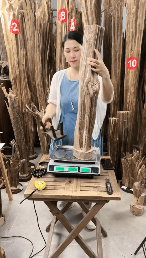【闪购商品】沉香摆件 沉香摆件+鸡翅木底座10