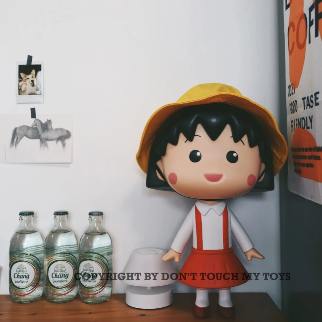 潮玩小丸子系列 1:1 超大小丸子 手办摆件礼物 约40CM 配帽子