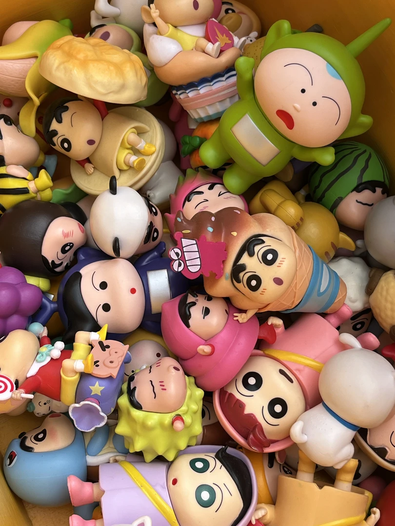 【直播拆】潮玩蜡笔小新GK系列实心优质玩具手办摆件