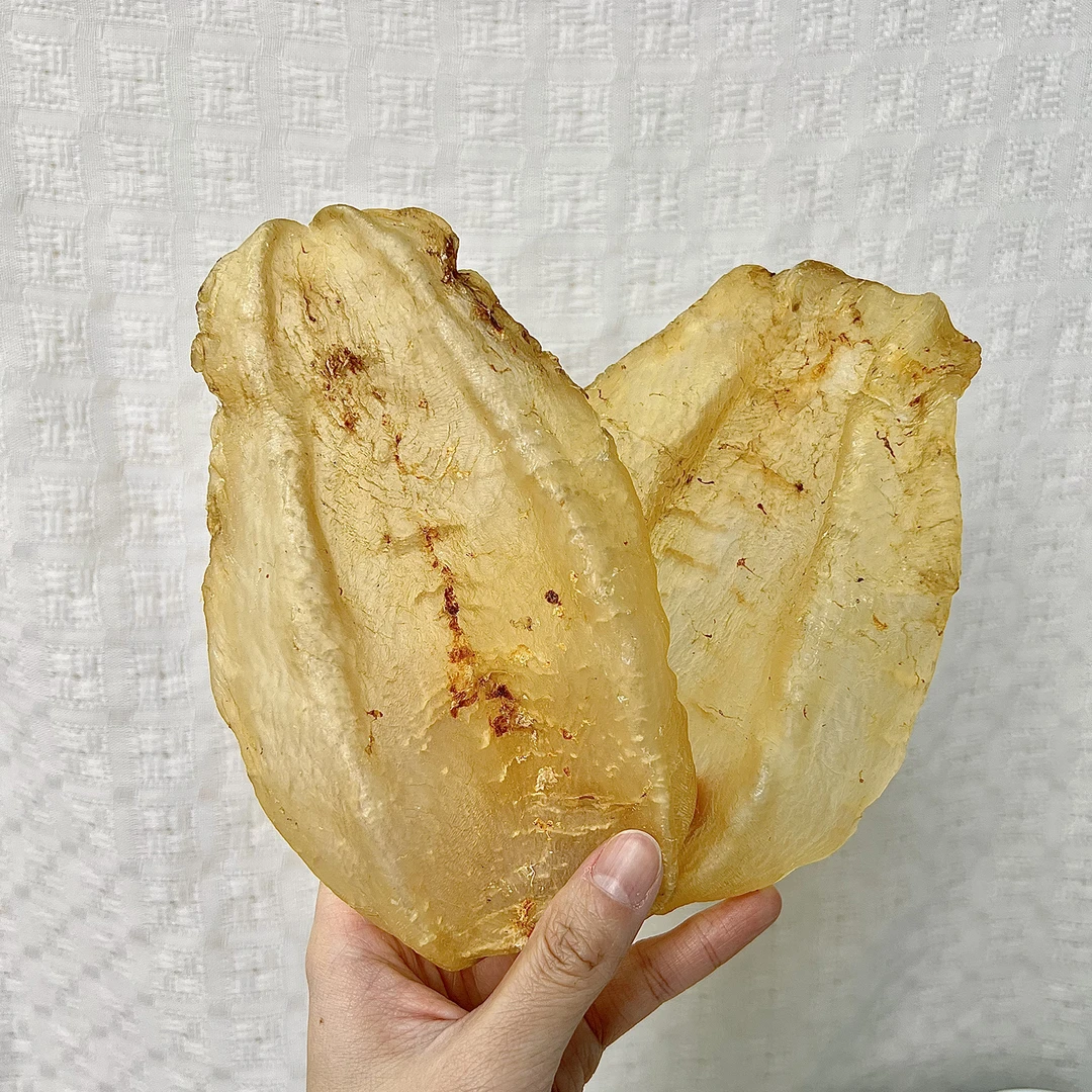 10年斗湖鱼胶10头老斗湖鳘鱼胶鱼鳔鱼肚鱼泡养胃花胶干货正品北海