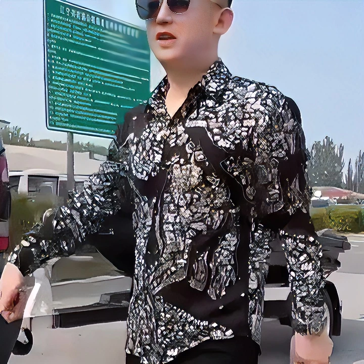 衬衫男士男款百搭标准青春四季日常流行高品质常规通用长袖衬衫