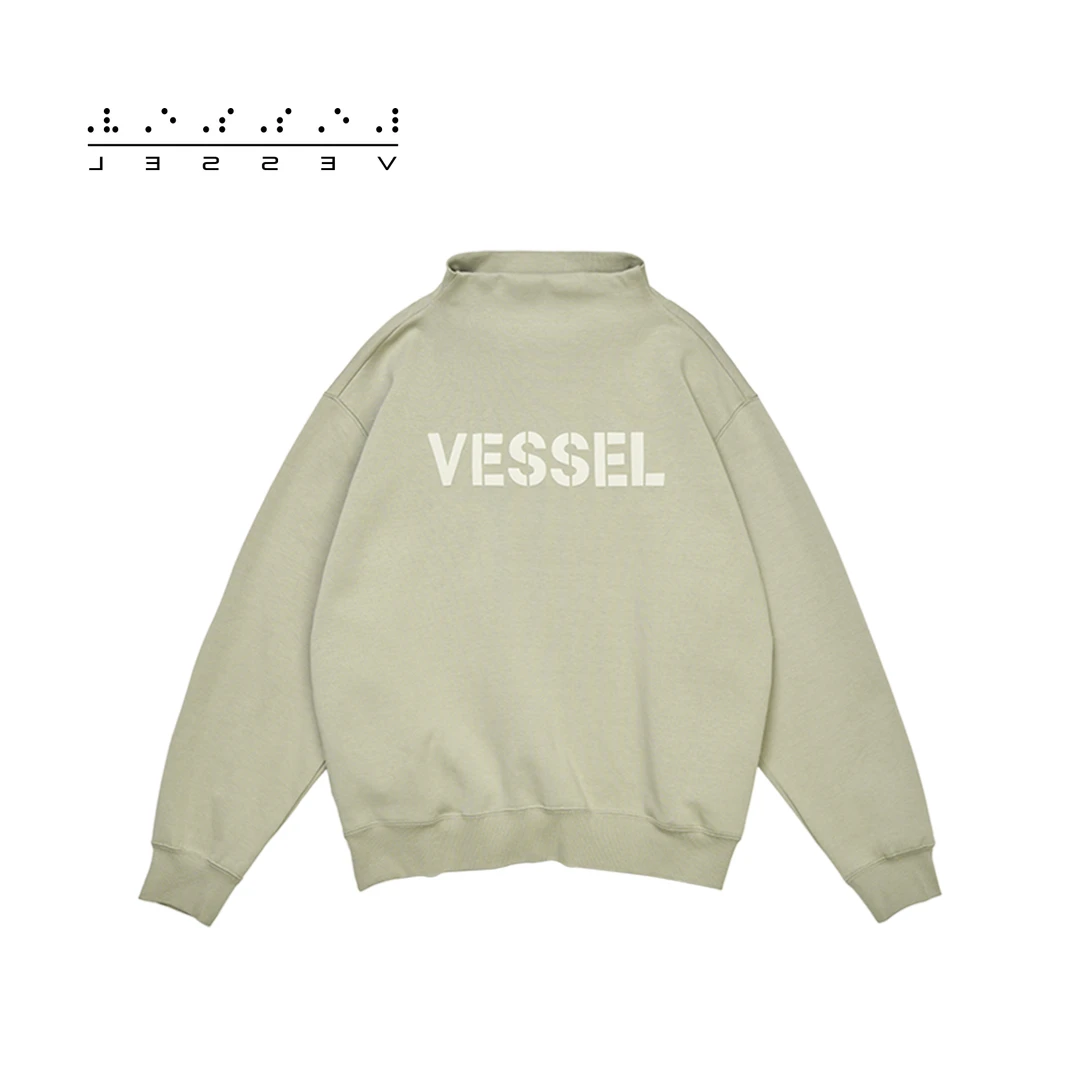 XVESSEL【直播专享】立领纯色logo卫衣/卫裤