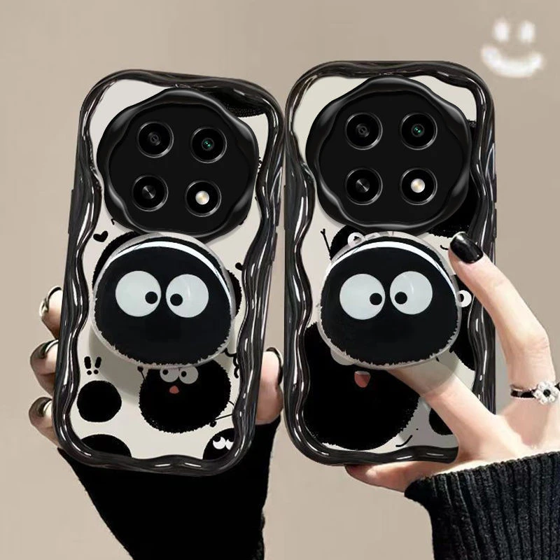 卡通煤球适用OPPOA2Pro手机壳全包边ins风潮牌硅胶软胶潮流卡通时