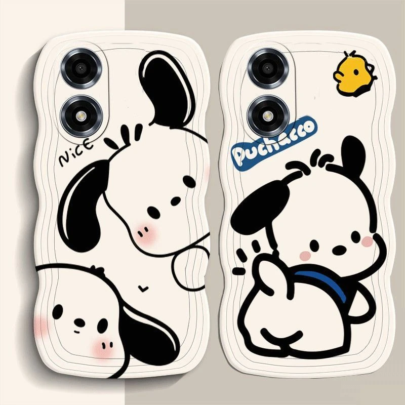 OPPOA2X手机壳大波浪新款a2x卡通可爱情侣款保护套帕恰狗硅胶软壳