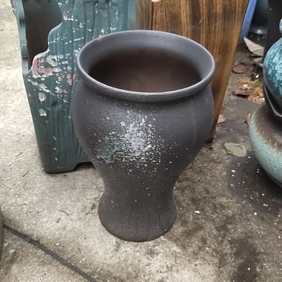 【闪购商品】紫砂花盆口13高23两个一组