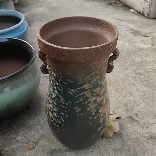 【闪购商品】紫砂花盆口15高31一个