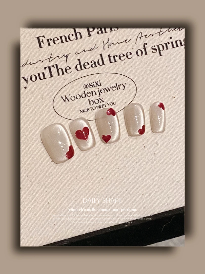 no退no换no补发【爱爱爱】GIRLSPOWER设计师纯手工穿戴美甲