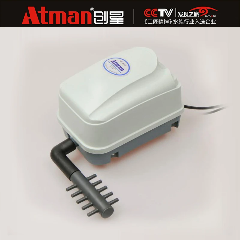 ATMAN创星HP-12000适用大鱼缸防水低噪53W气量强劲深水造气氧气泵