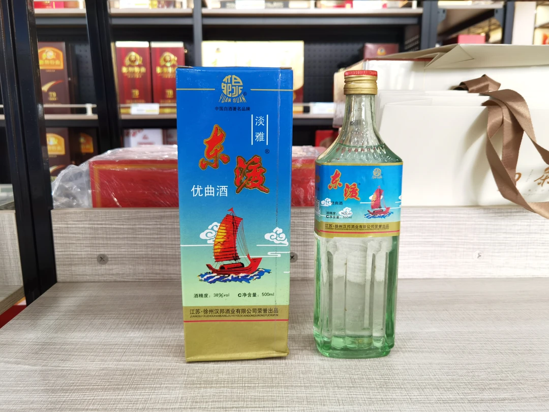 38度东渡淡雅优曲500ml*1瓶（2007年产）