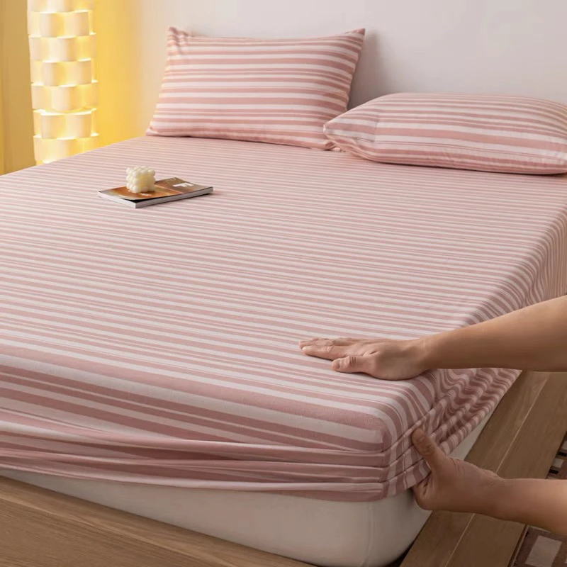 高端轻奢全棉 加厚1.8/2米床笠全棉粗布20公分以内