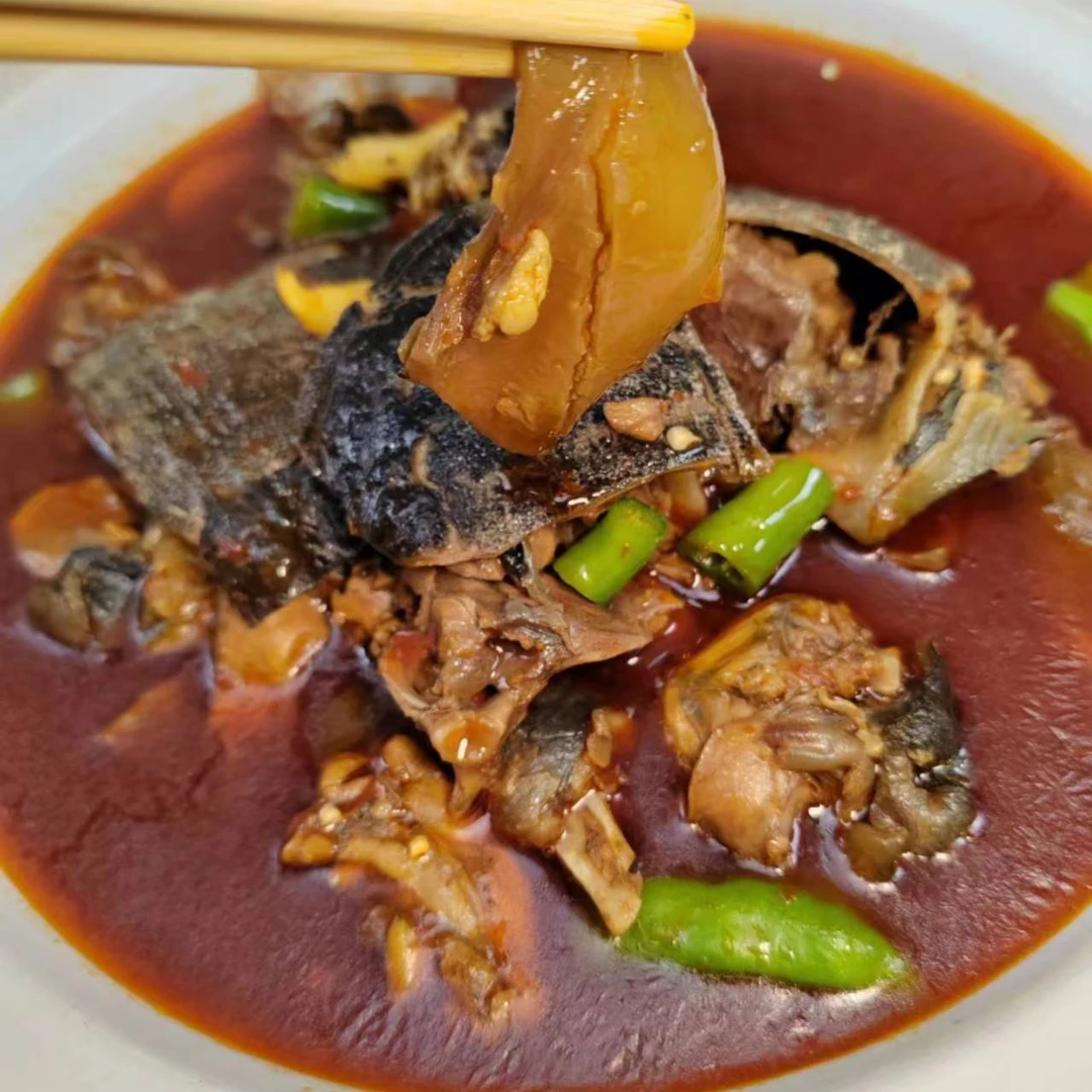【小飛哥】公安伟锅子荆楚甲鱼火锅钵子菜开袋加热即食1000克袋装