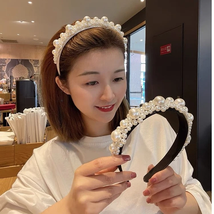 【LP舞服】-韩国新款宫廷发捆发箍女高级感压发头饰发捆发卡