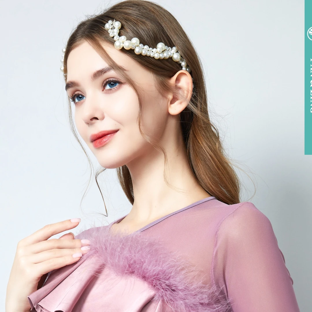 【LP舞服】原创设计-简约网红女头饰法式瑞丽风发卡（单个发卡）发饰