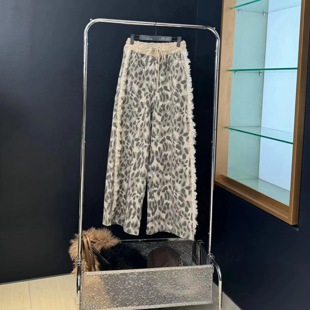 LL【女王优选】轻奢高端时尚气质休闲裤715