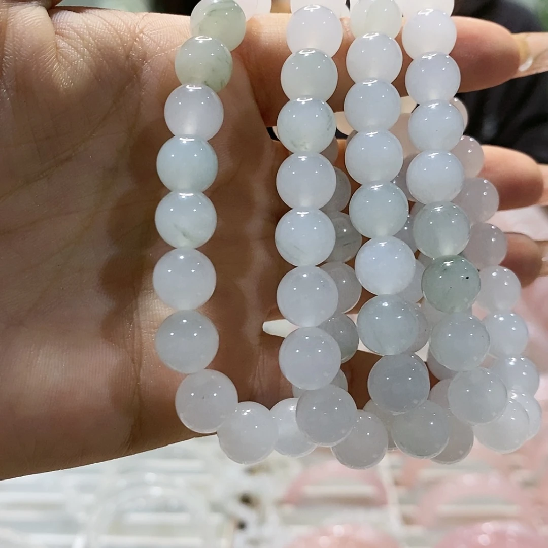 【闪购商品】水晶手镯未镶嵌福利天山翠多样性发一