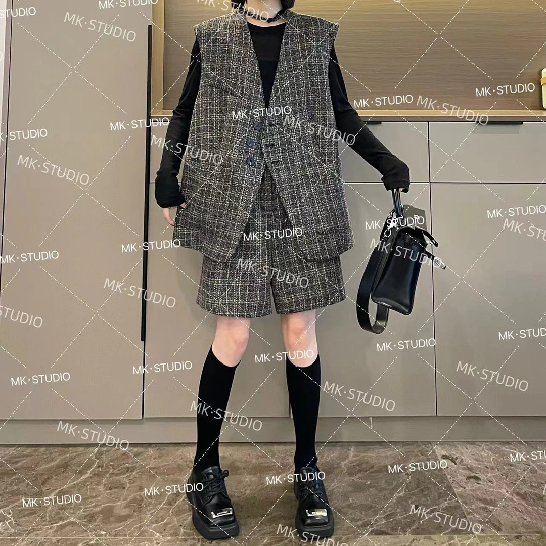 米可/MK-0954【小香套装】高级感时尚休闲气质秋季新款小香两件套