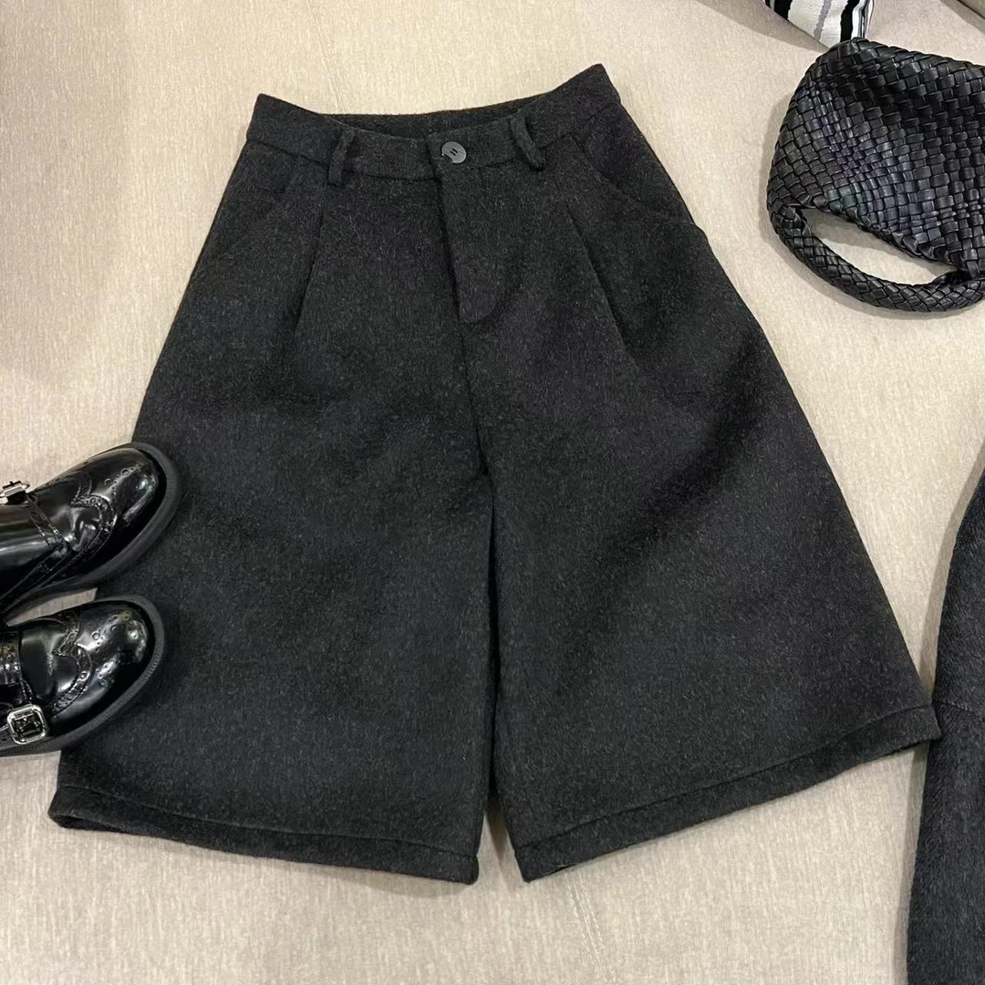 米可/MK-1231【休闲八分裤】时尚休闲气质百搭减龄秋季新款八分裤