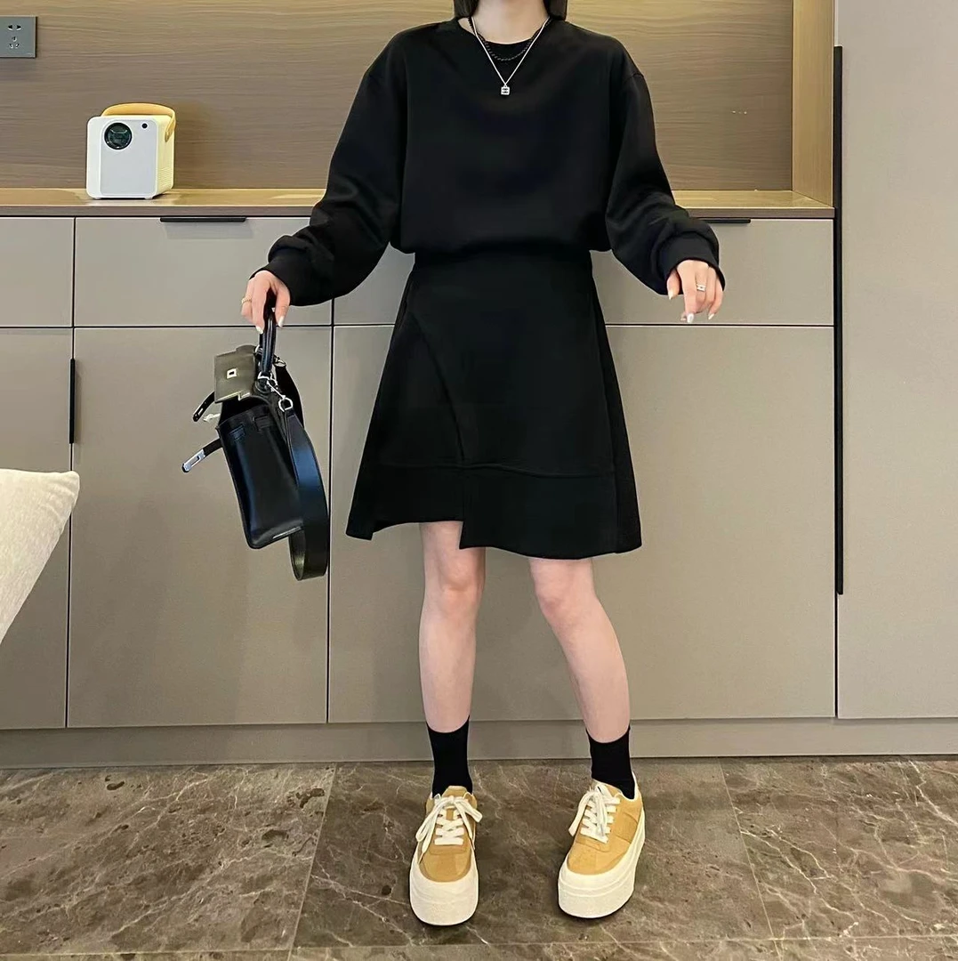 米可/MK-109-STUDIO【收腰连衣裙】春季小众设计款收腰显瘦连衣裙