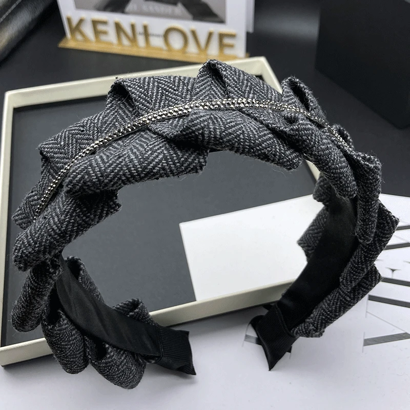 【莎千墨专属】新款轻奢气质发箍百搭发饰简约头箍窄边韩版时尚复古