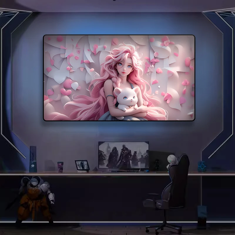 萨勒芬妮卡通动漫装饰画横版暖风系男生寝卧室宿舍墙壁挂画酒店画