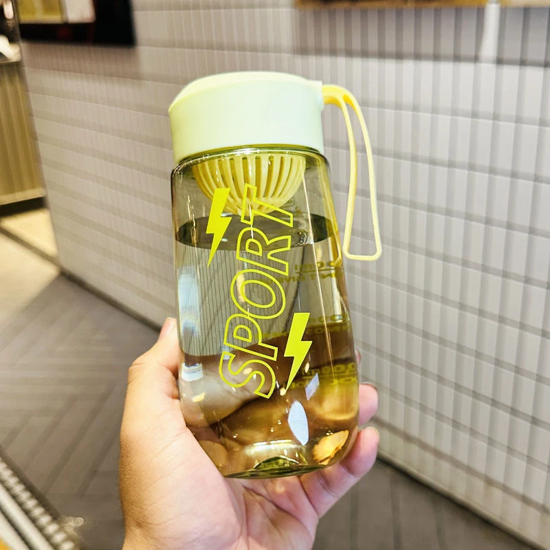 网红水杯可爱小巧便携塑料防摔夏季女学生简约女随手杯韩版清新