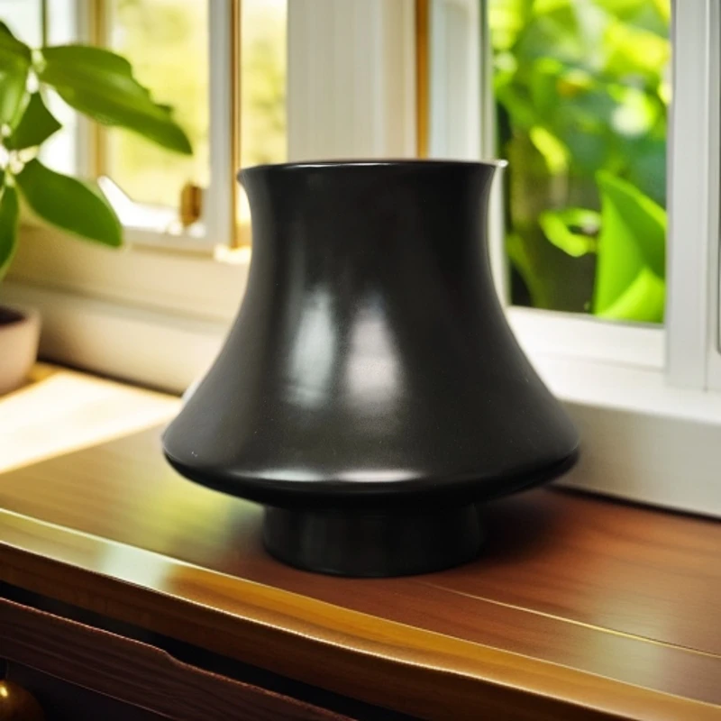 212花盆 桌面陶瓷色釉蝴蝶兰 现代简约风 盆栽绿植北欧风 不带花