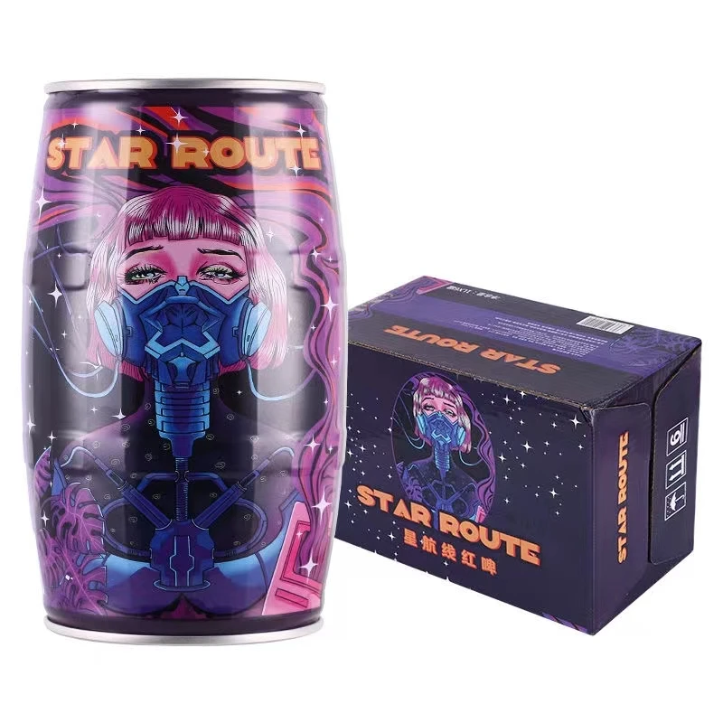 星航线精酿红啤1L*6桶果香味啤酒