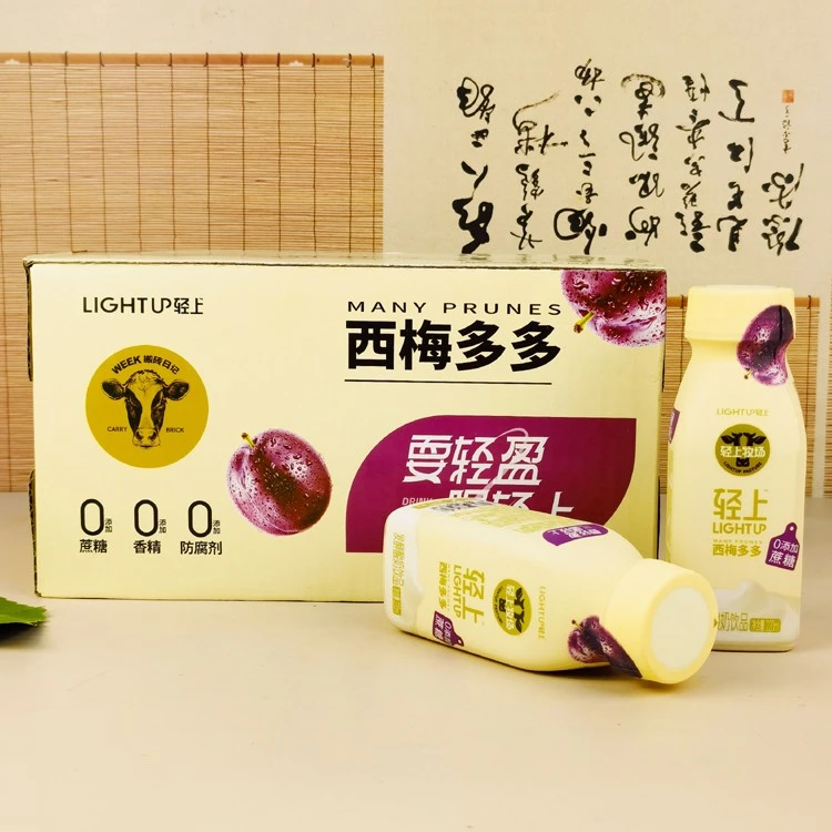 轻上西梅多多发酵酸奶220ml口口淳联名果汁西梅汁饮料果味