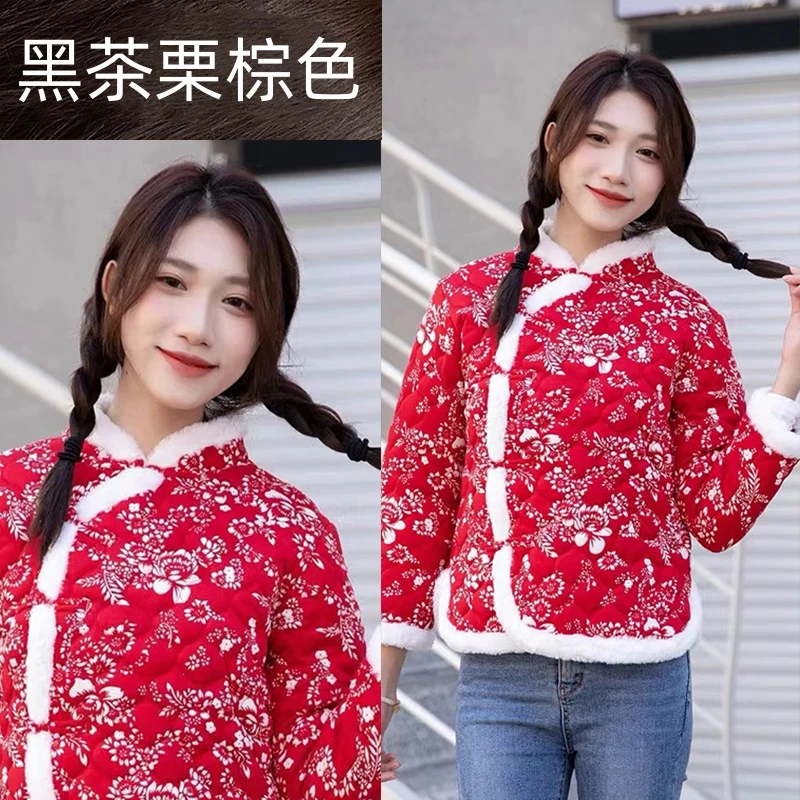 黑茶栗棕色泡泡染发剂时尚显白不伤发植物芳香流行色学生在家染