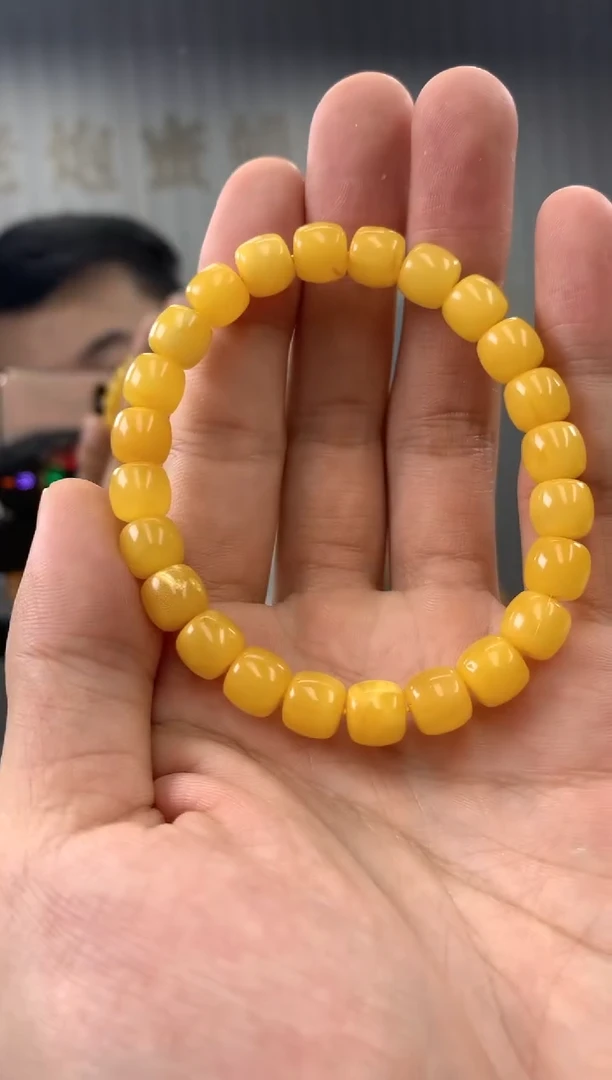 【闪购商品】蜜蜡手链未镶嵌手串