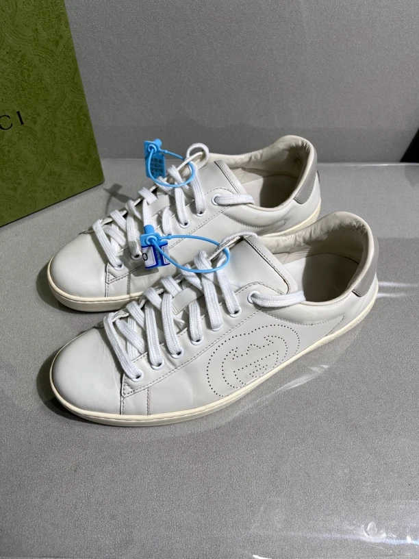 99新 GUCCI/古驰 Gucci/古驰 板鞋小白鞋男鞋 40码