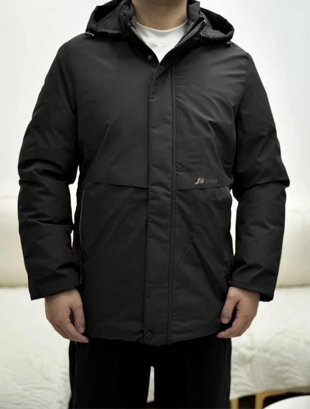 男士休闲厚款棉服