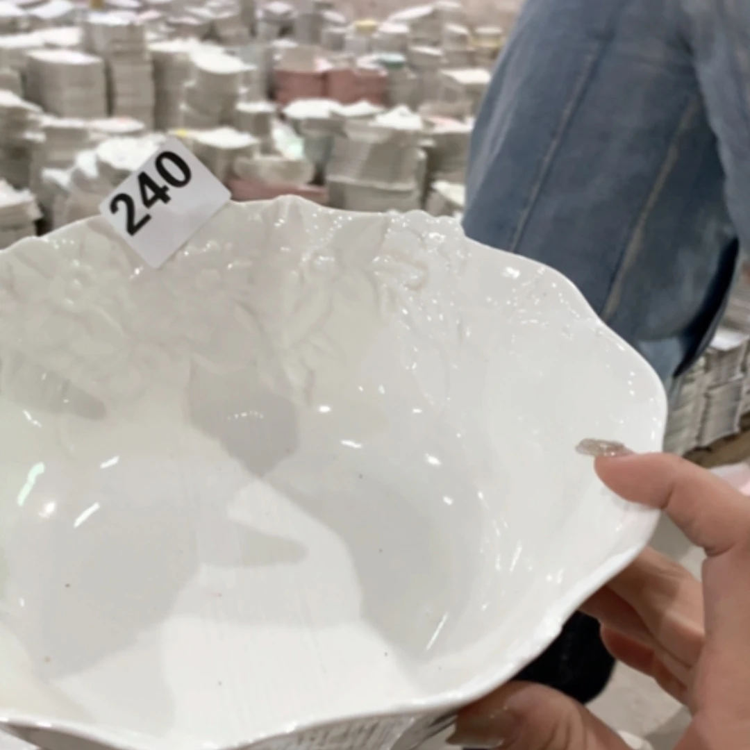 【闪购商品】骨瓷盘240一个