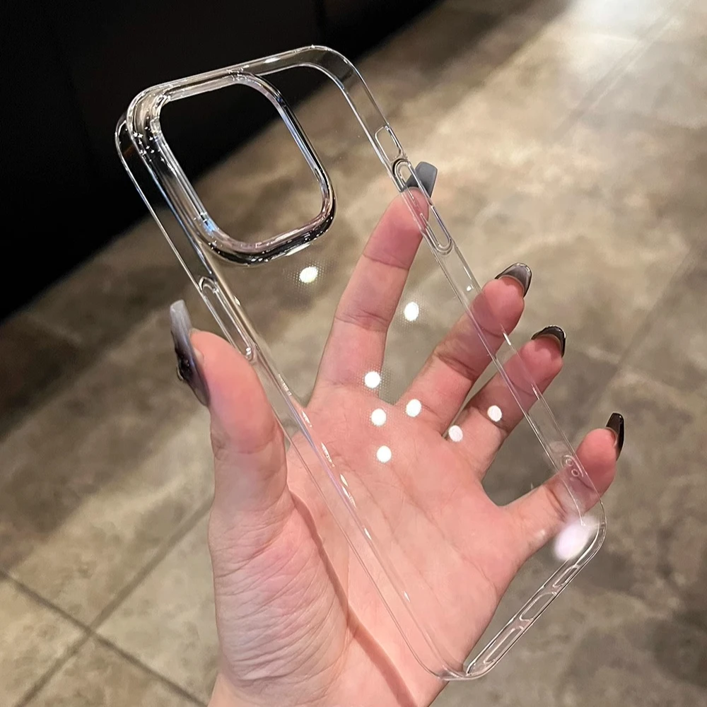 透明不发黄适用苹果16手机壳iPhone15promax硬小米/华为OPPO/vivo