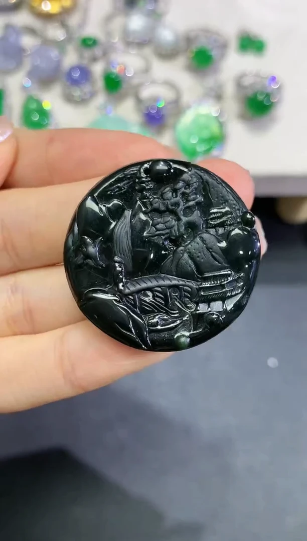 【闪购商品】翡翠颈饰未镶嵌团购53