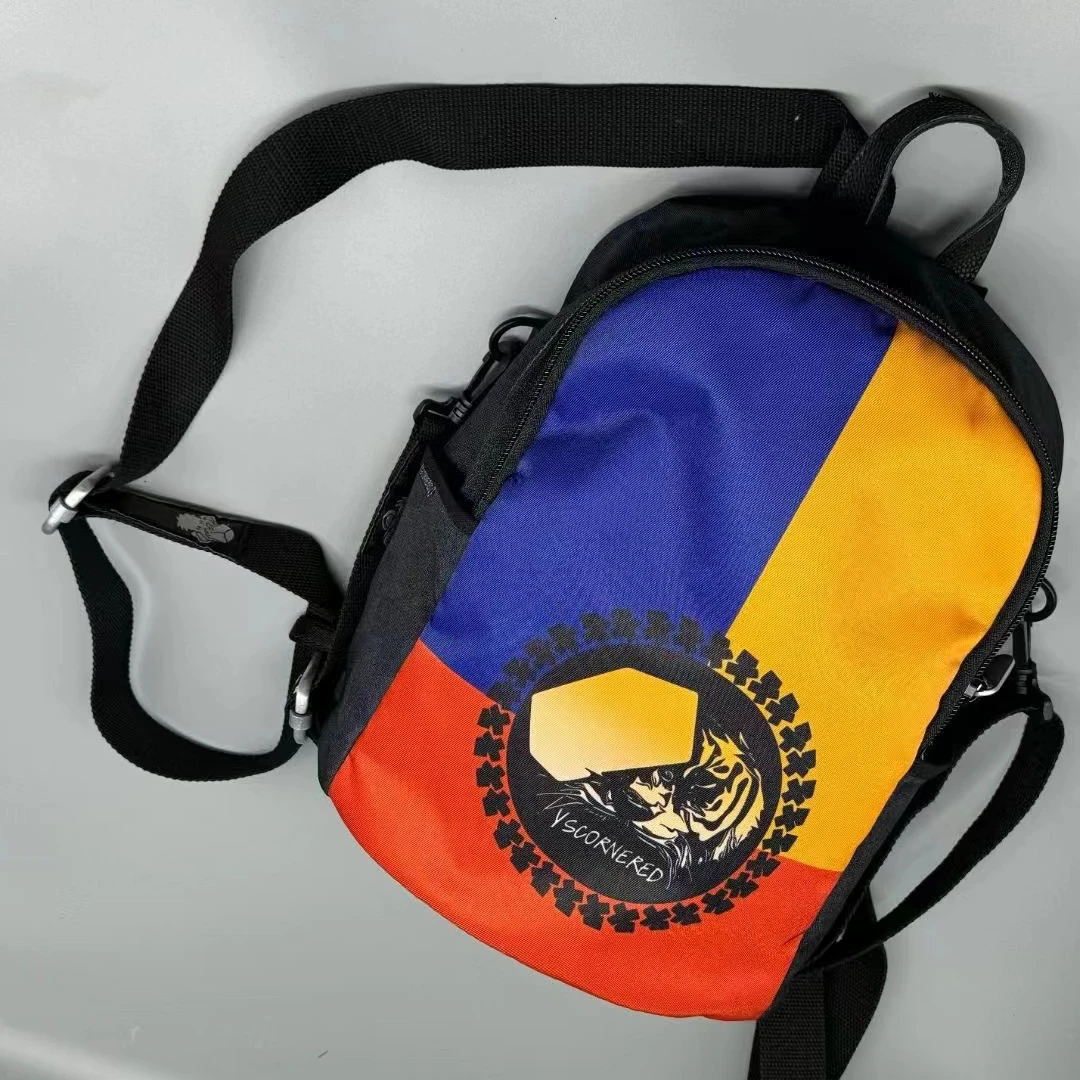 独眼虎多功能手提单肩潮流时尚百搭休闲撞色双肩包