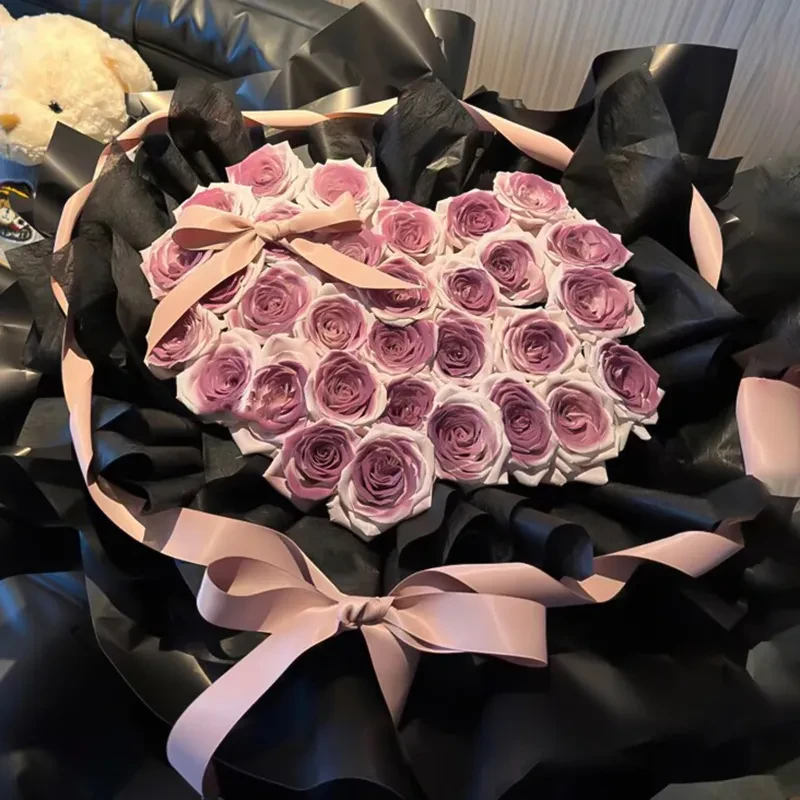 仙女下凡-33朵乌梅子酱花束免费配送上门生日鲜花小时达送女友老婆朋友同事闺蜜花束礼物C369