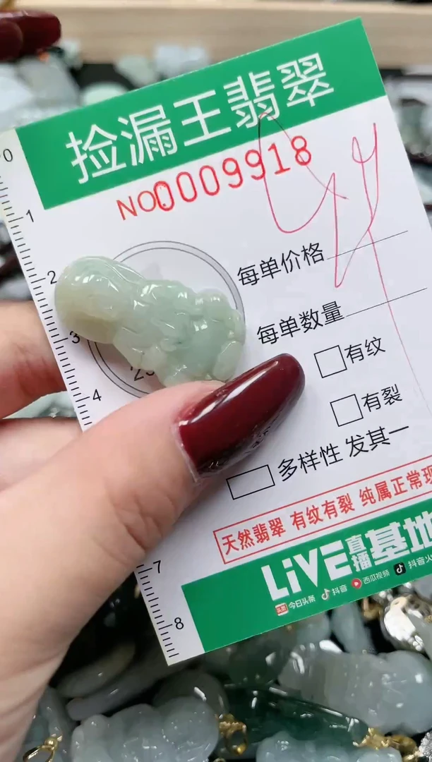 【闪购商品】翡翠颈饰未镶嵌天然A货翡翠000
