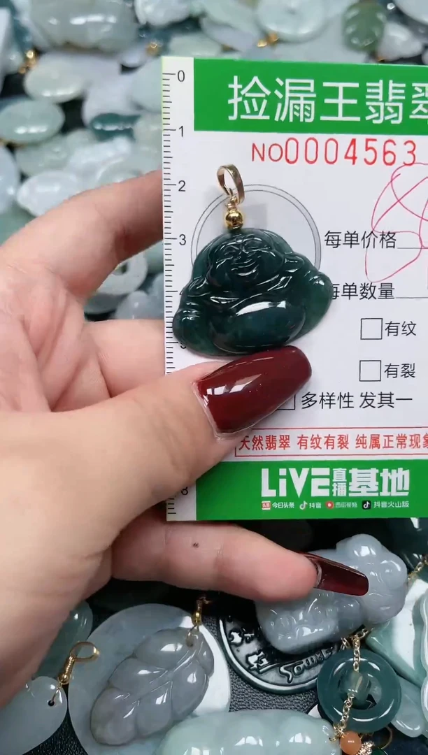 【闪购商品】翡翠颈饰未镶嵌天然A货翡翠