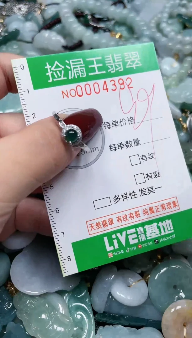 【闪购商品】翡翠颈饰未镶嵌天然A货翡翠