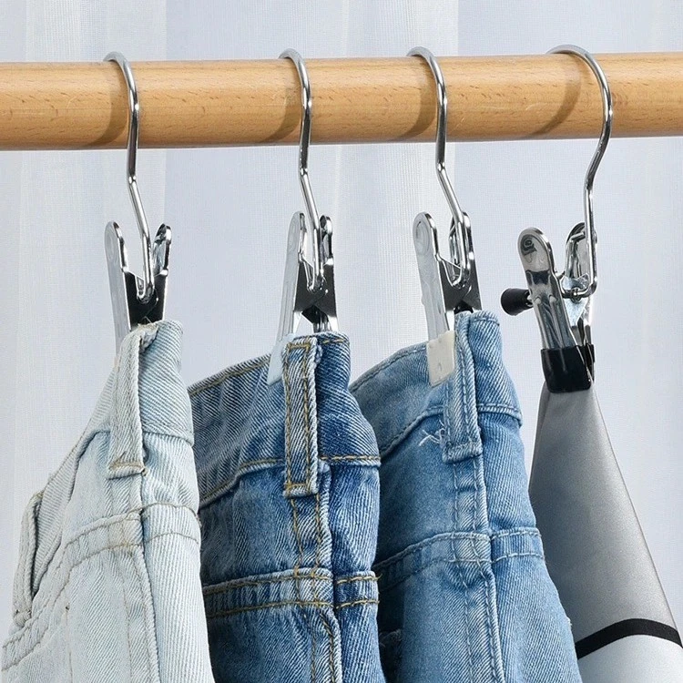 品】防滑无痕防风晾晒夹子服装袜架内衣架裙衣夹袜子家用袜子架子