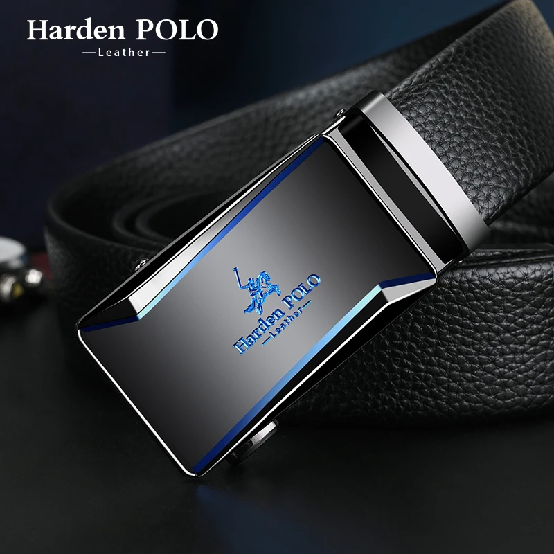 hardenpolo【自营】正品男士皮带自动扣腰带休闲商务新潮款