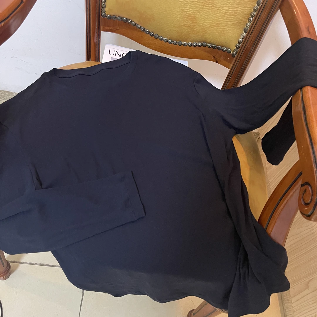 YJ2024新款时尚经典百搭松弛感长袖T