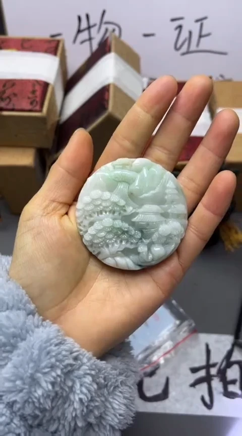 【闪购商品】翡翠颈饰未镶嵌多样性发货拍一发一