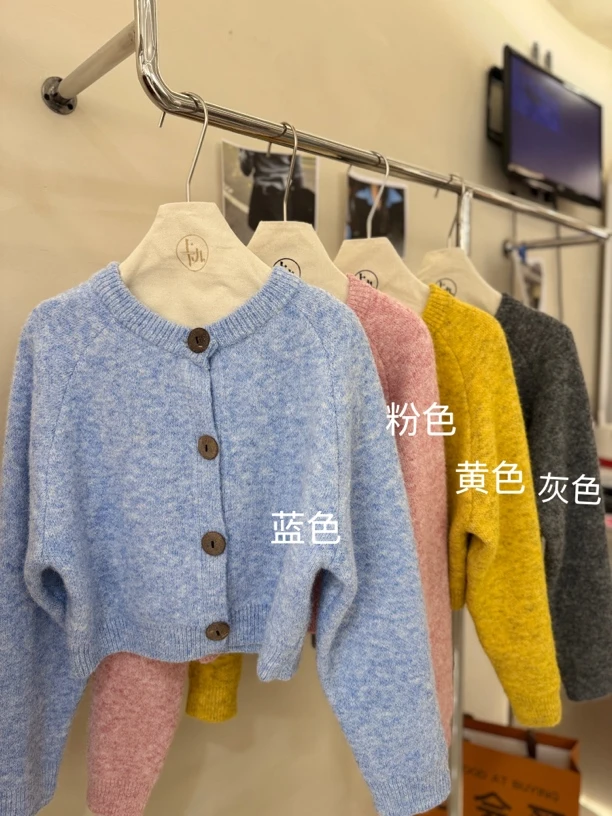 秋冬慵懒韩系毛衣