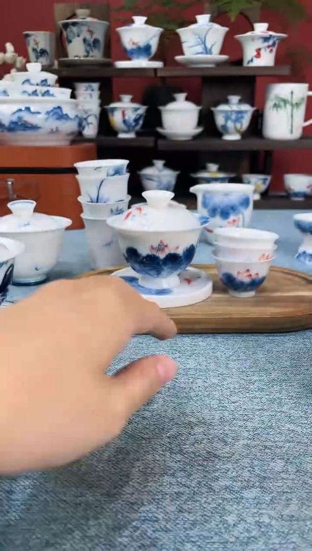【闪购商品】盖碗/杯群芳斋闪购链接（以闪拍图片为准）