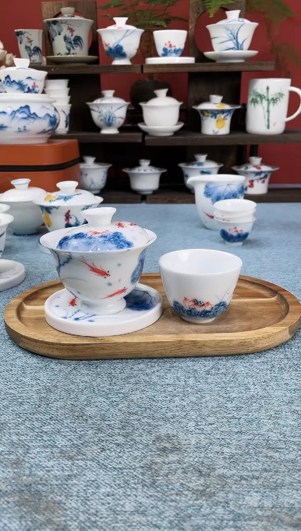 【闪购商品】盖碗/杯群芳斋闪购链接（以闪拍图片为准）