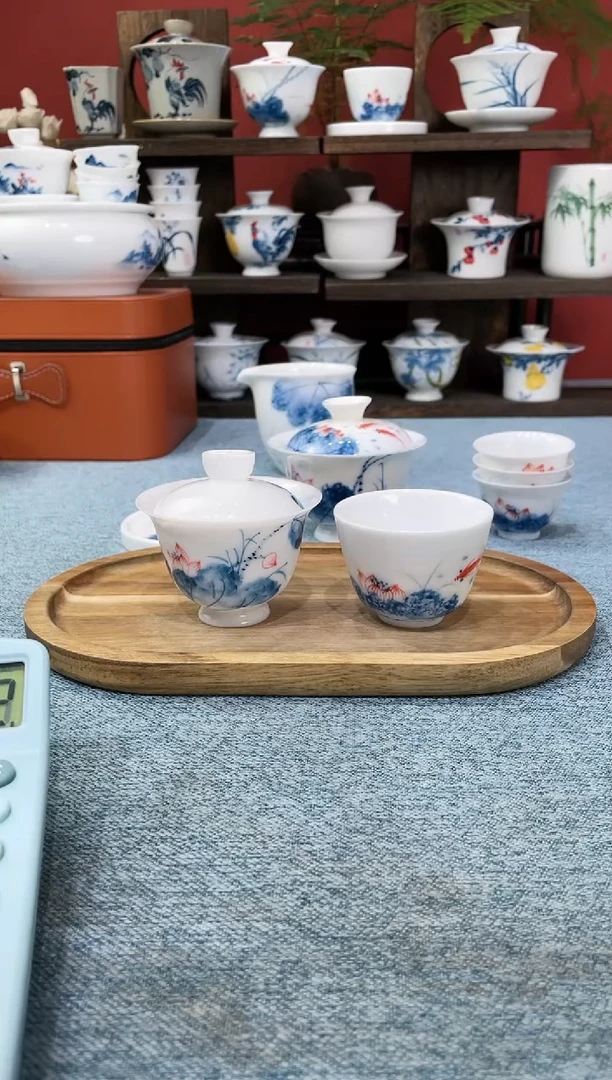 【闪购商品】盖碗/杯群芳斋闪购链接（以闪拍图片为准）