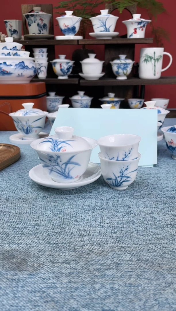 【闪购商品】盖碗/杯群芳斋闪购链接（以闪拍图片为准）